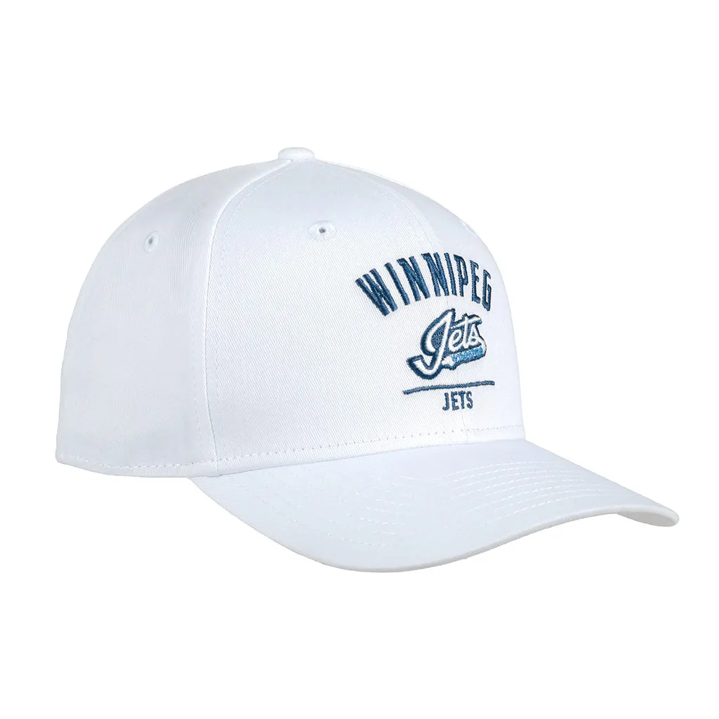 970SS WORDMARK ARCH CAP WHITE