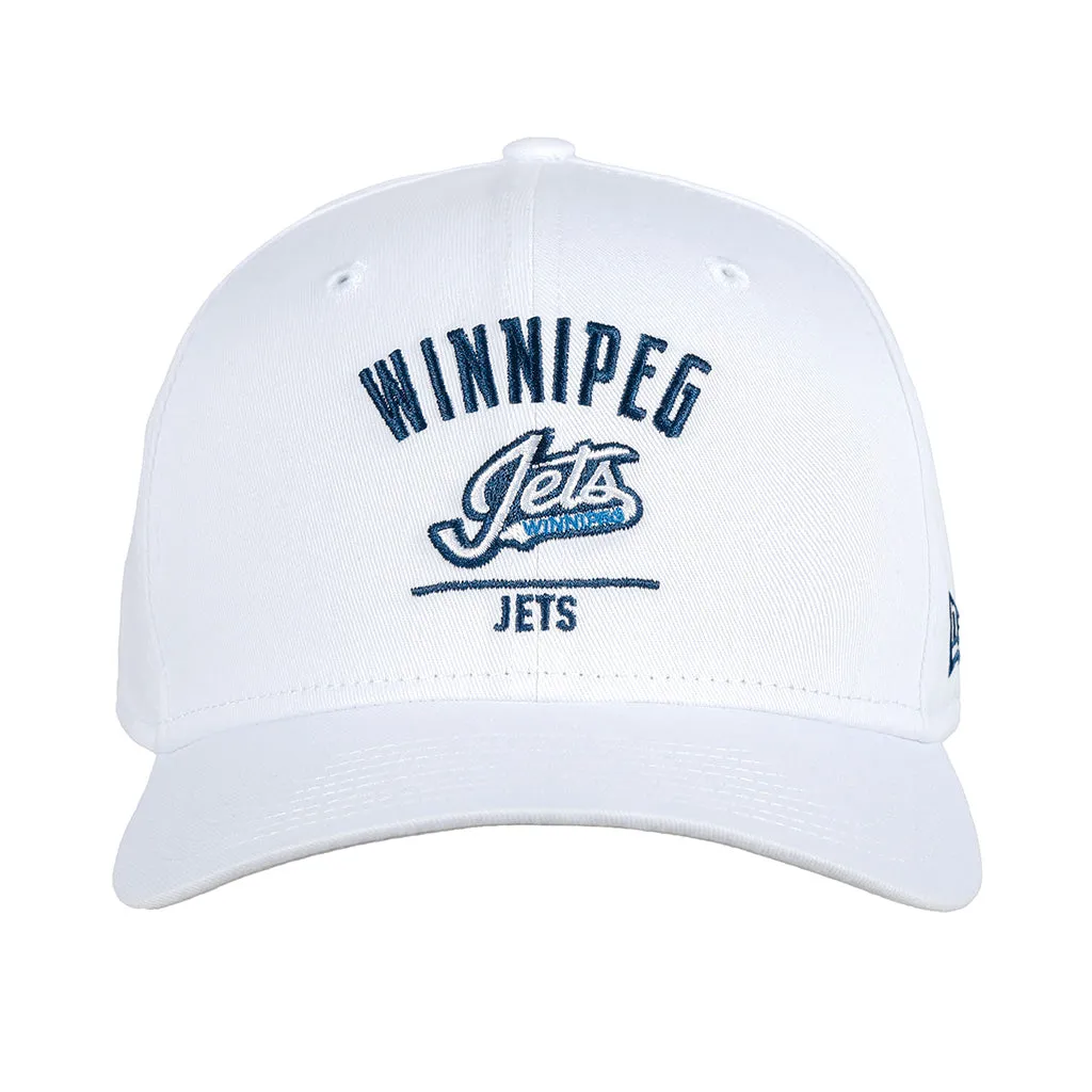 970SS WORDMARK ARCH CAP WHITE