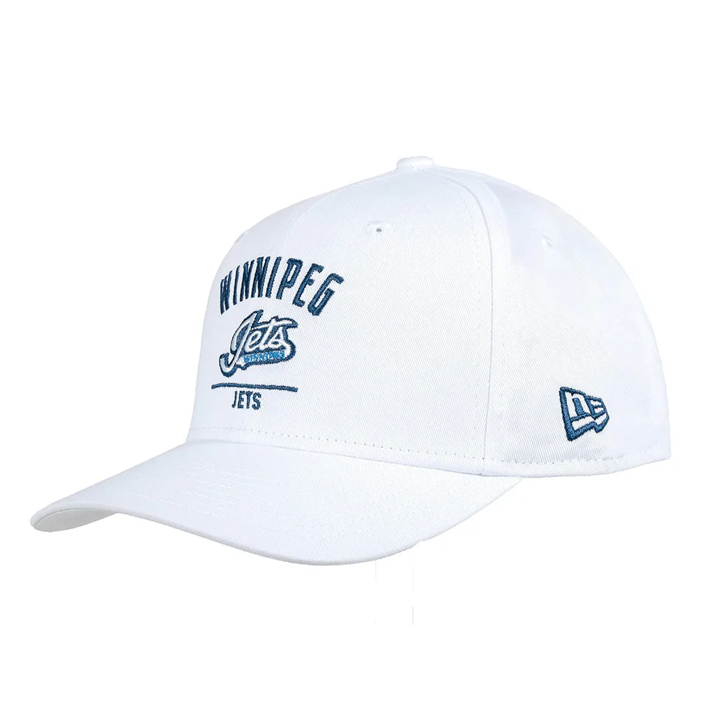 970SS WORDMARK ARCH CAP WHITE