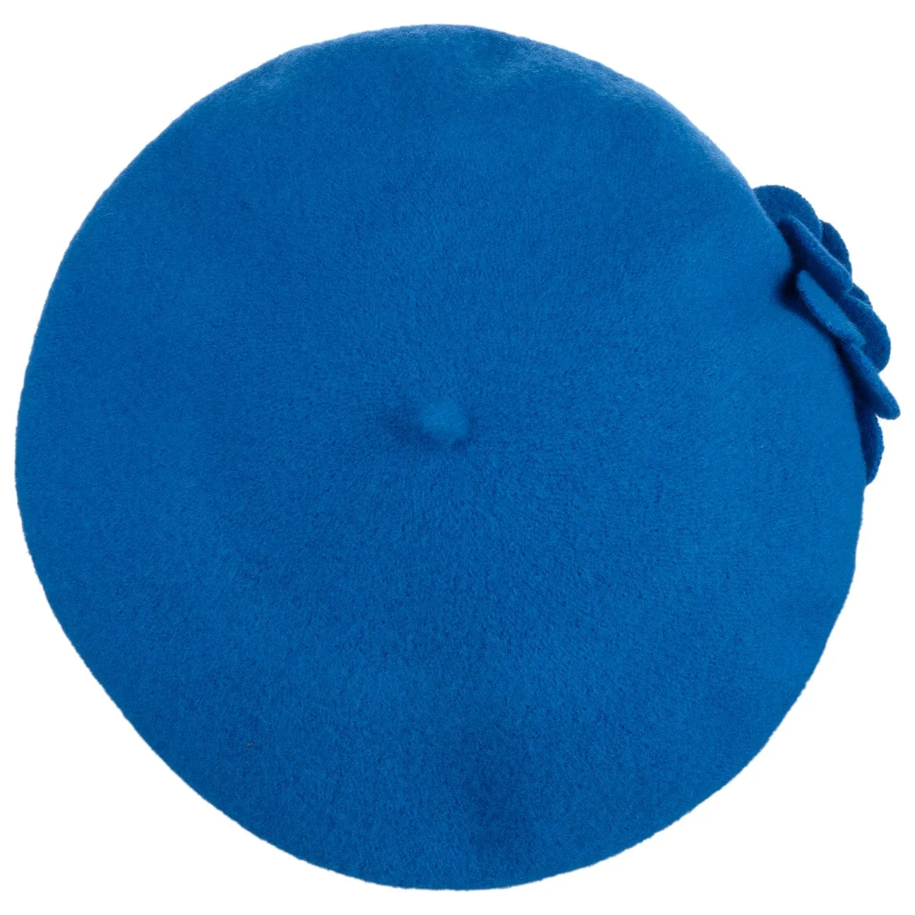 Agris Flower Wool Basque Beret by Lierys