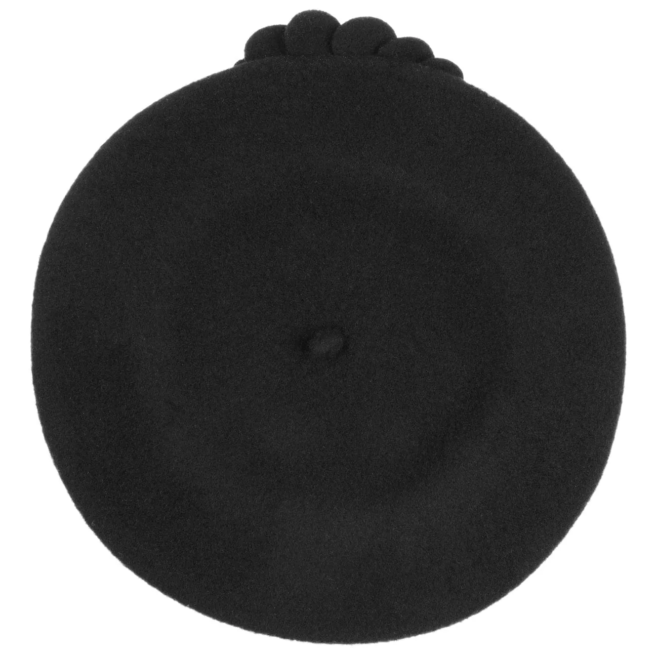 Agris Flower Wool Basque Beret by Lierys