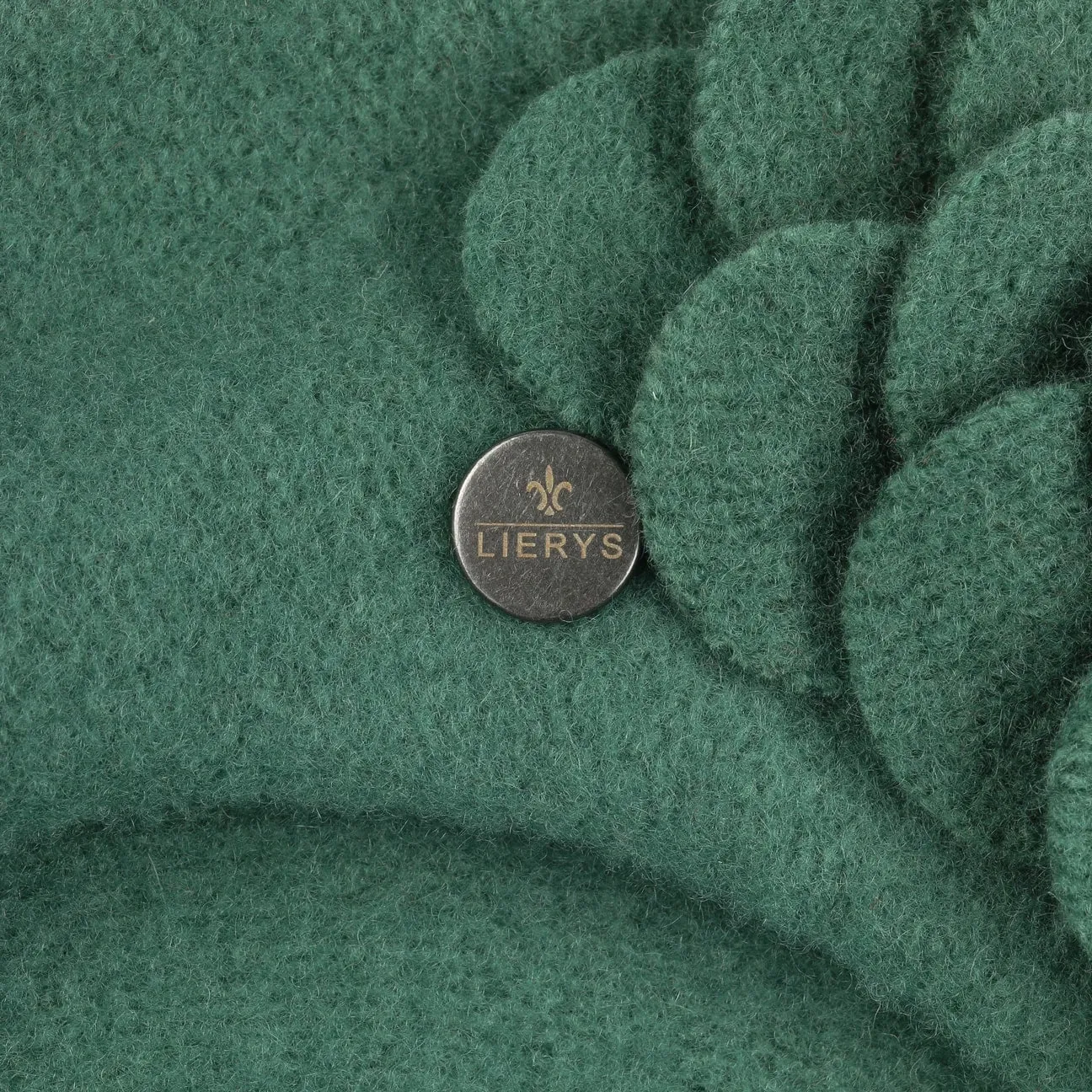 Agris Flower Wool Basque Beret by Lierys