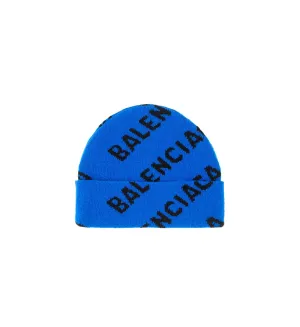 Balenciaga Allover Logo Beanie
