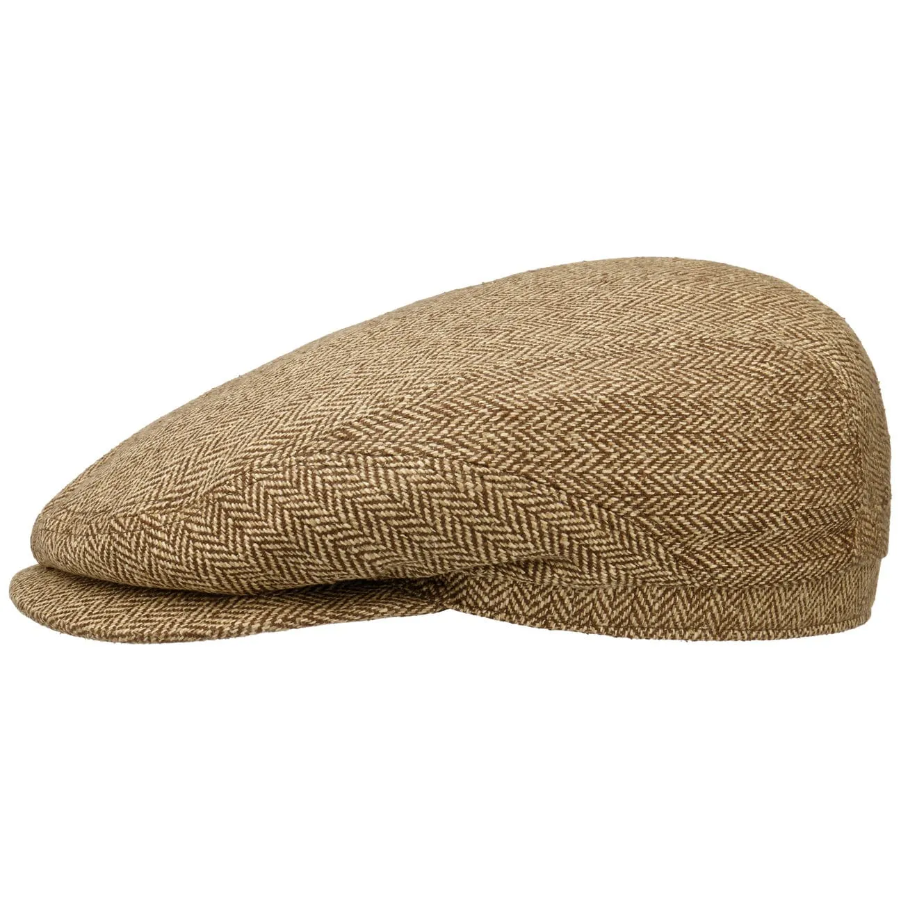 Belfast Silk Flat Cap by Stetson