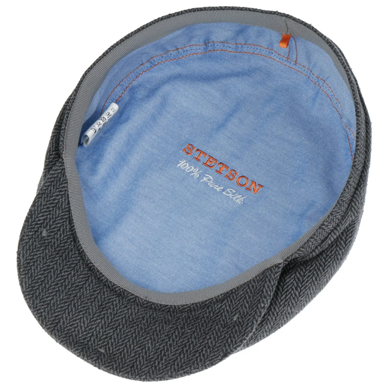 Belfast Silk Flat Cap by Stetson