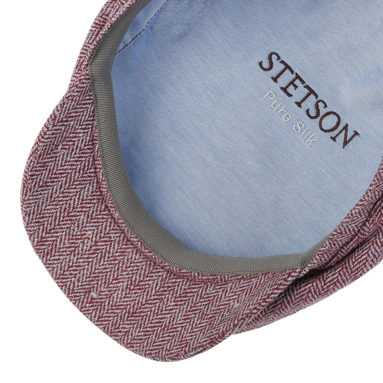 Belfast Silk Flat Cap by Stetson