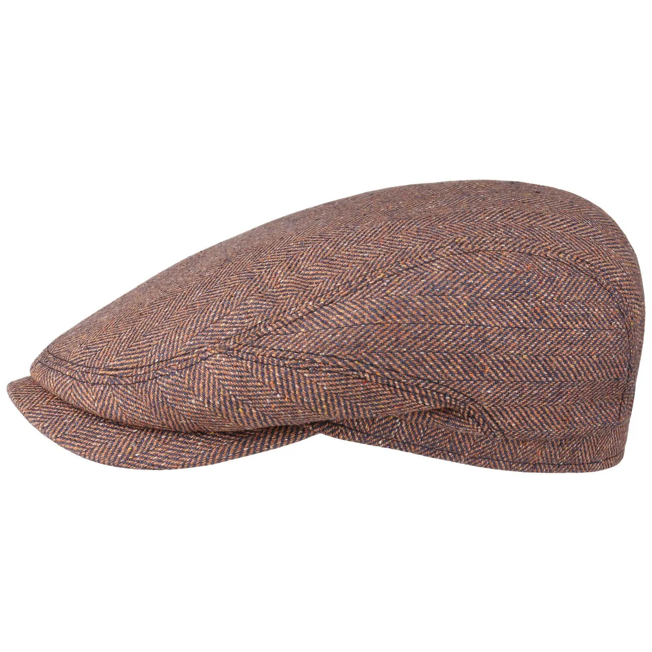 Belfast Silk Flat Cap by Stetson