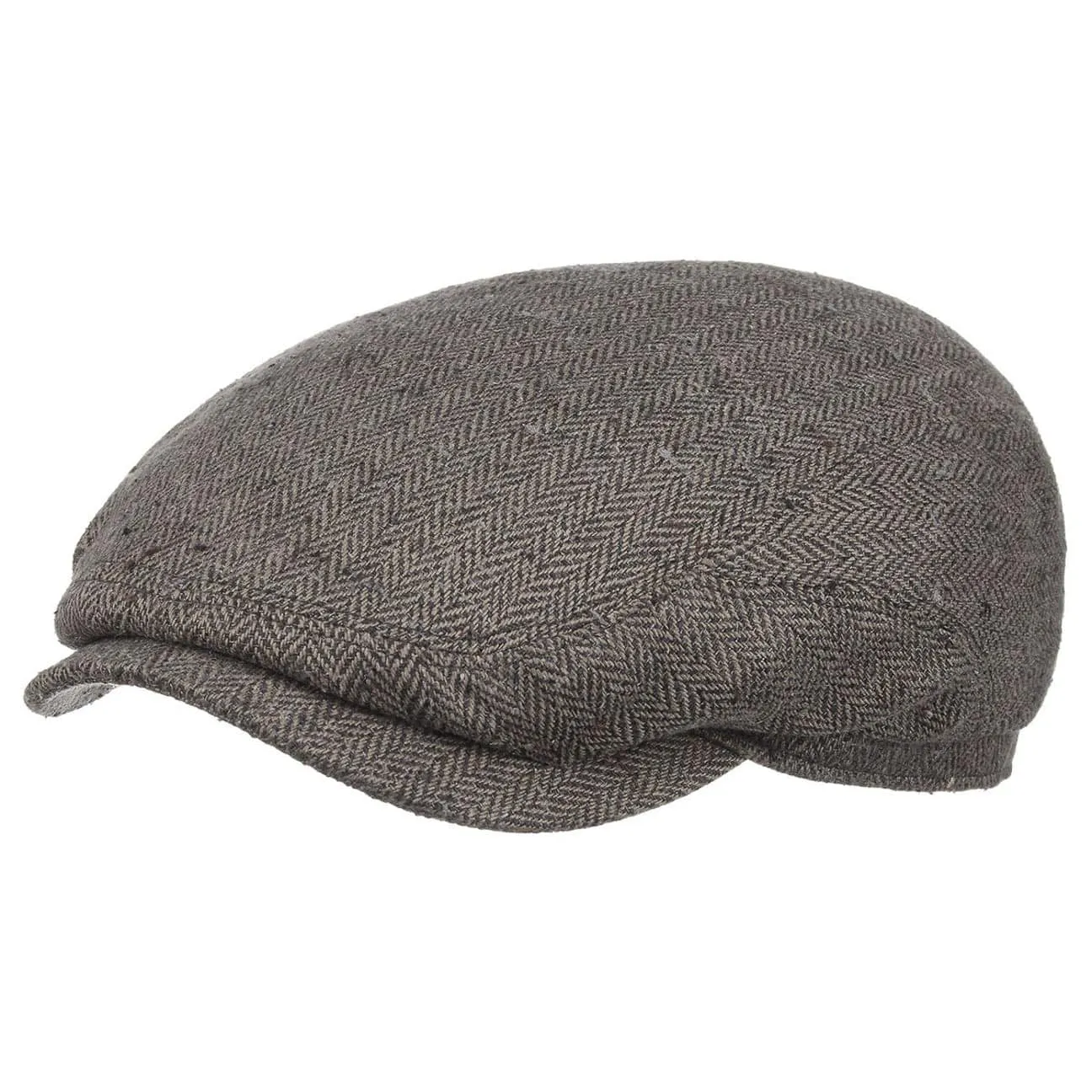 Belfast Silk Flat Cap by Stetson