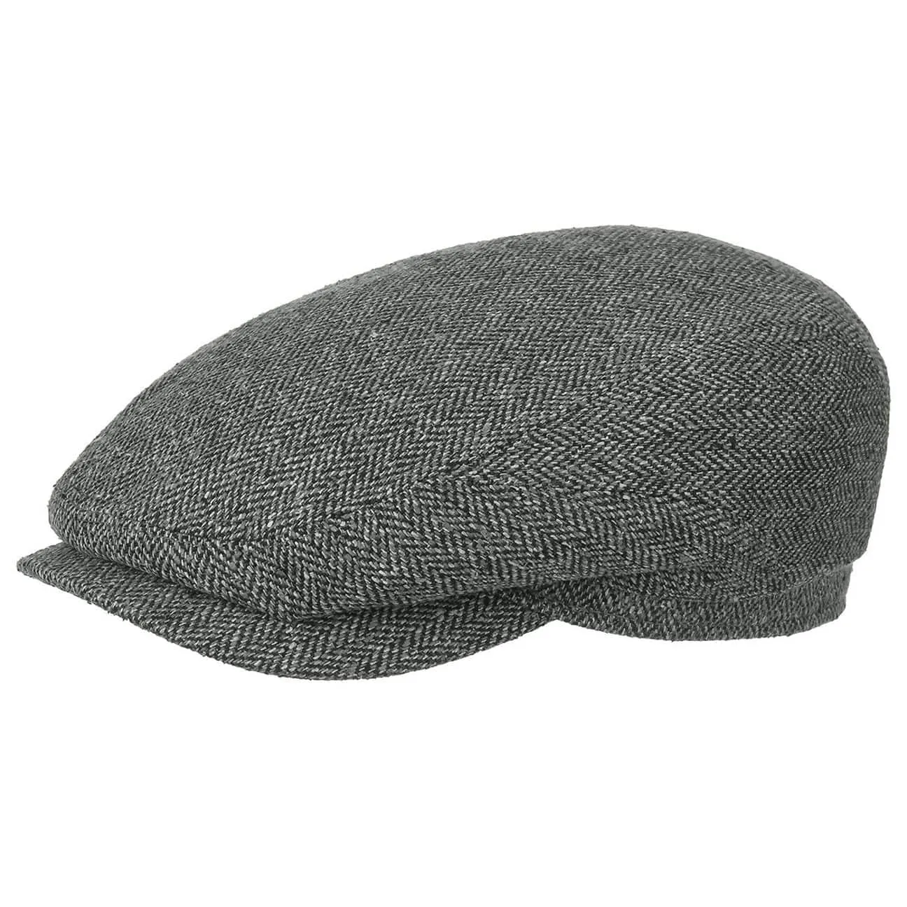 Belfast Silk Flat Cap by Stetson