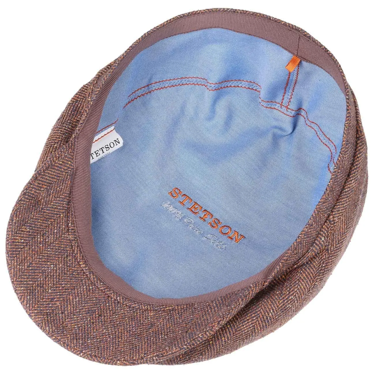 Belfast Silk Flat Cap by Stetson
