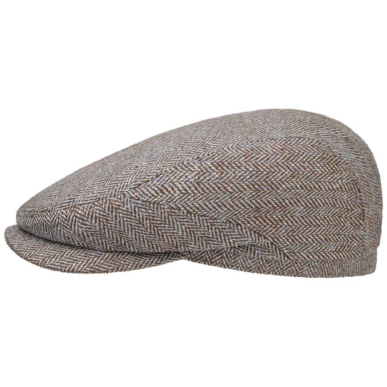 Belfast Silk Flat Cap by Stetson