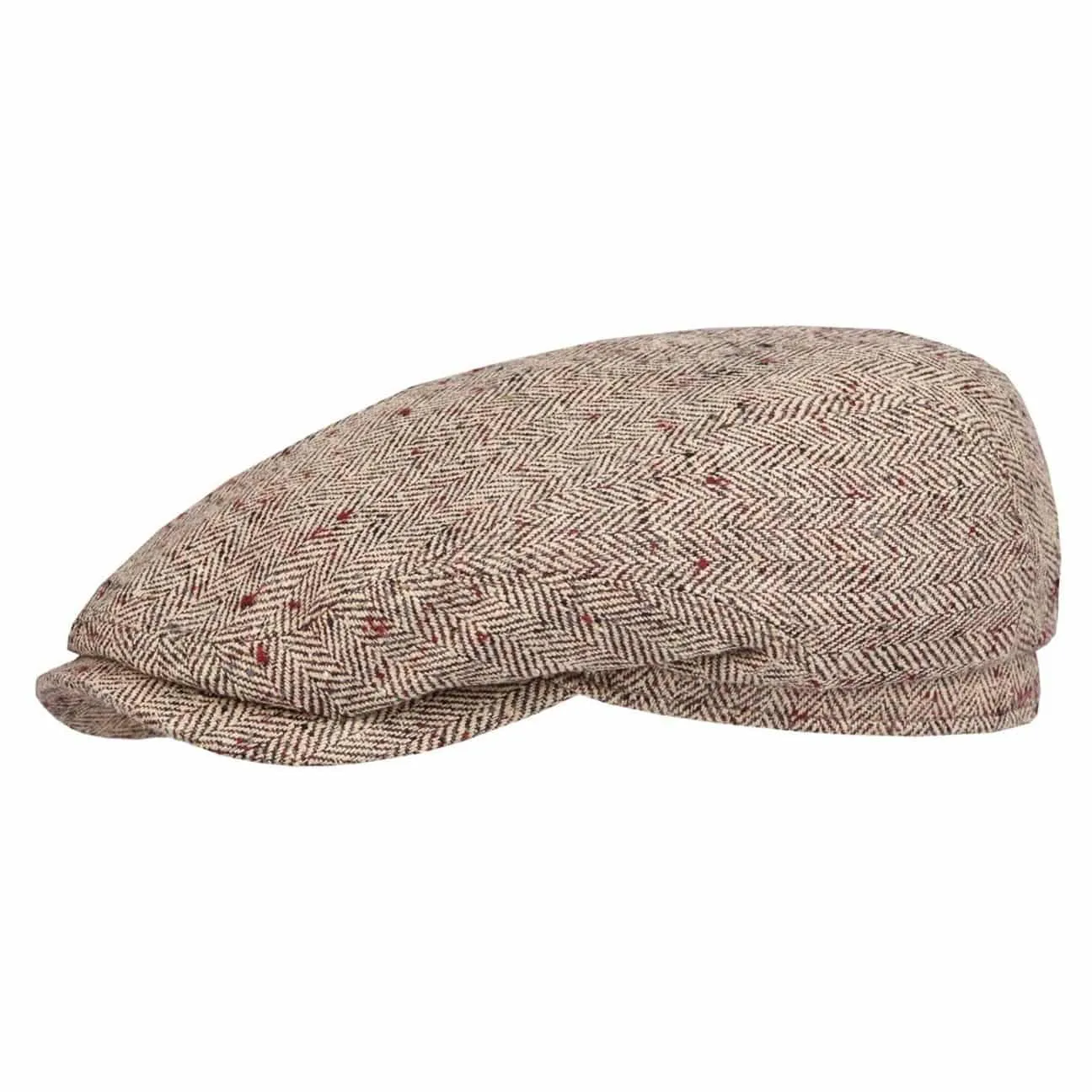 Belfast Silk Flat Cap by Stetson