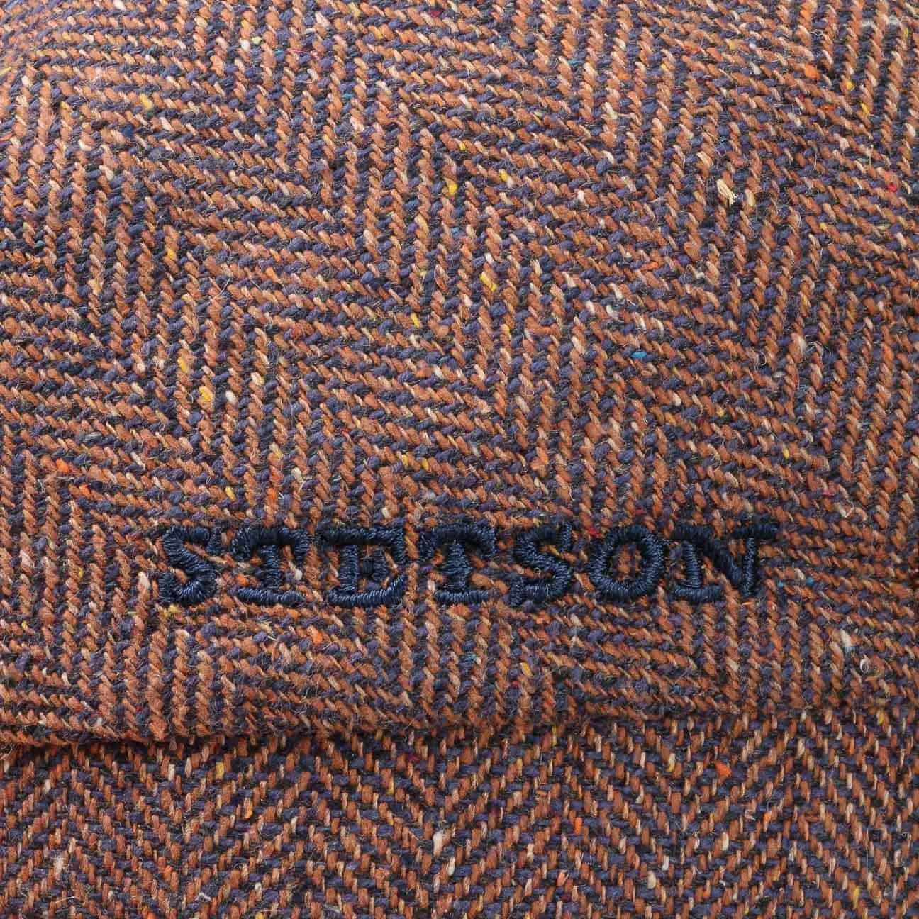 Belfast Silk Flat Cap by Stetson