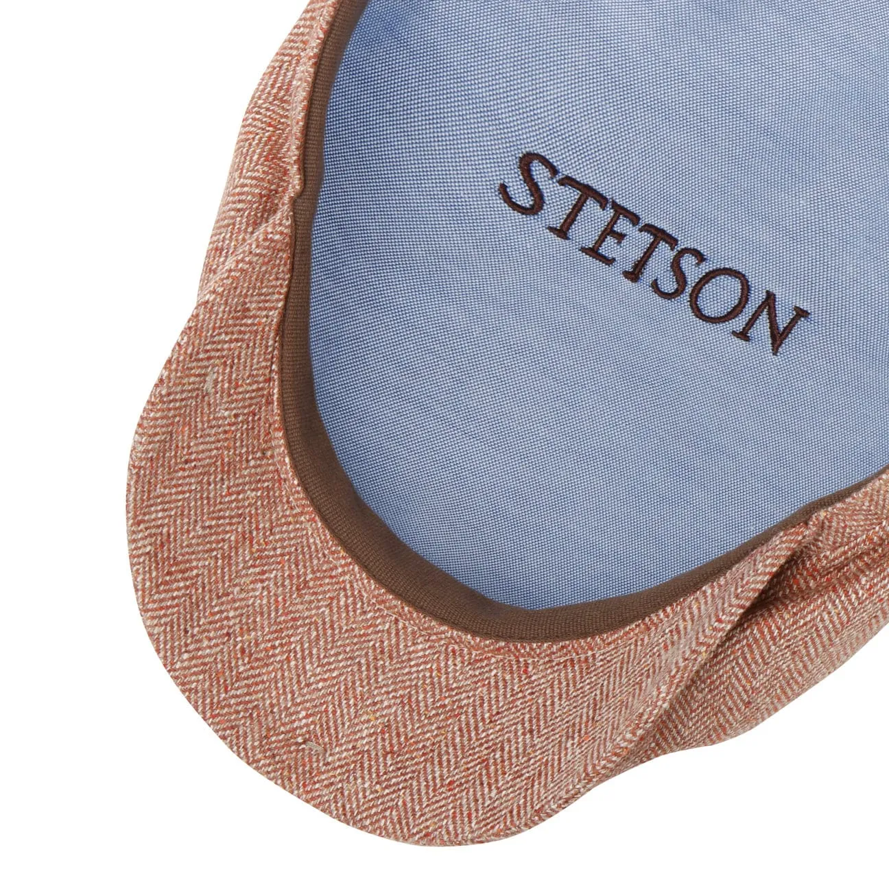 Belfast Silk Flat Cap by Stetson