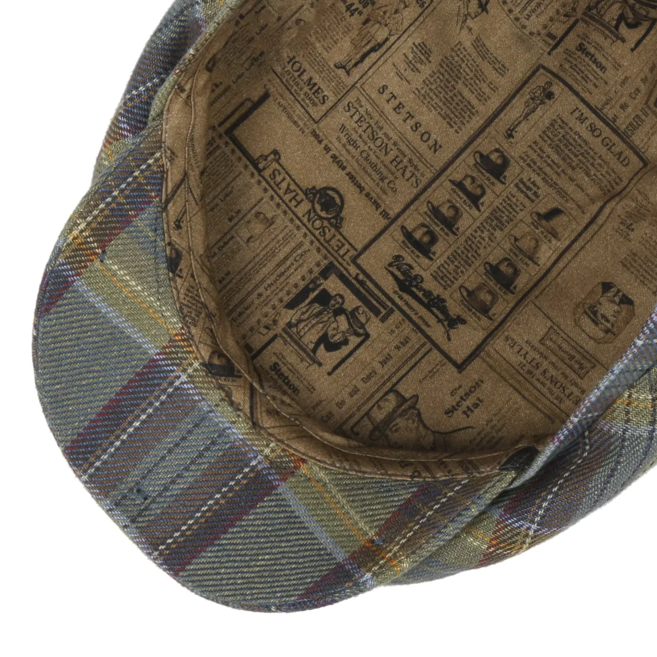 Bornestead Driver Flat Cap by Stetson
