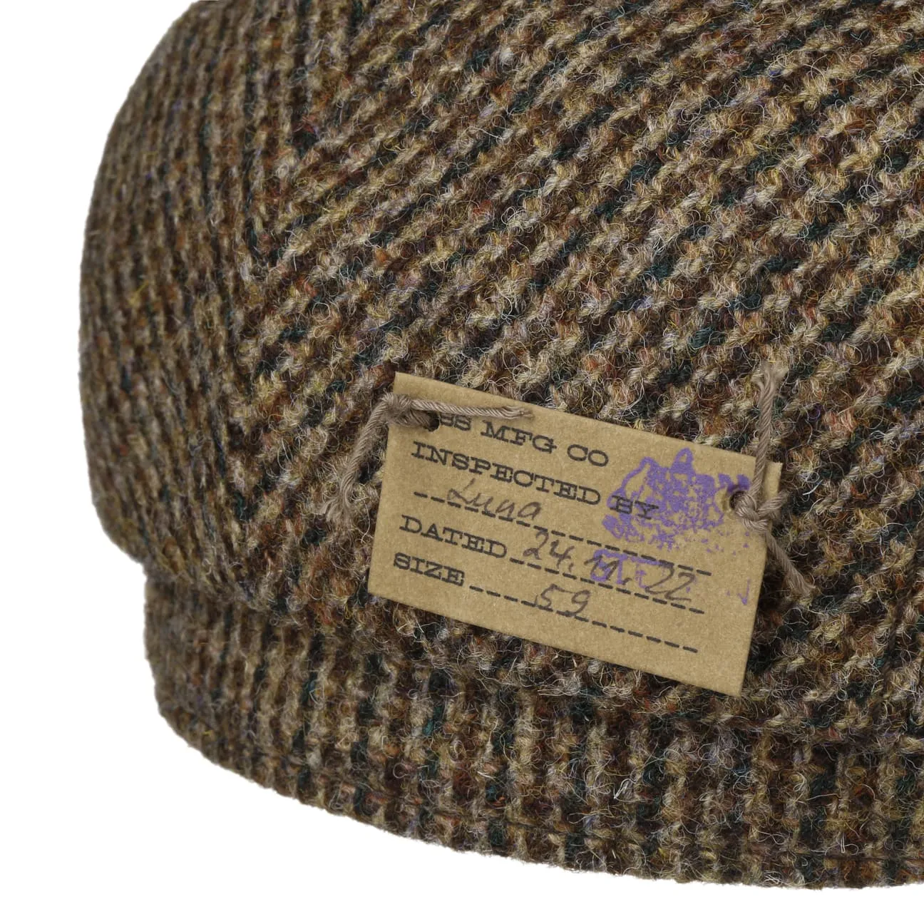 Brayton Harris Tweed Driver Flat Cap by Stetson