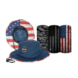 BUCKET HAT   3 FACE SHIELDS®