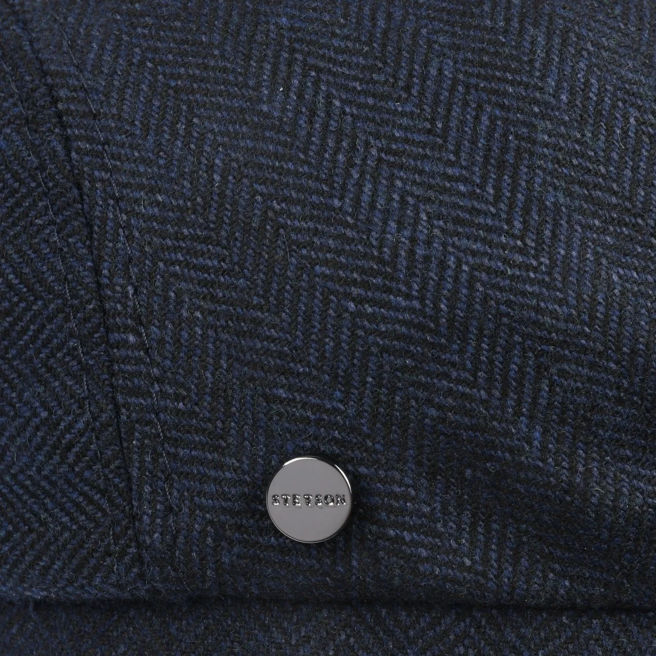 Chester Wool Silk Cashmere Flat Cap by Stetson