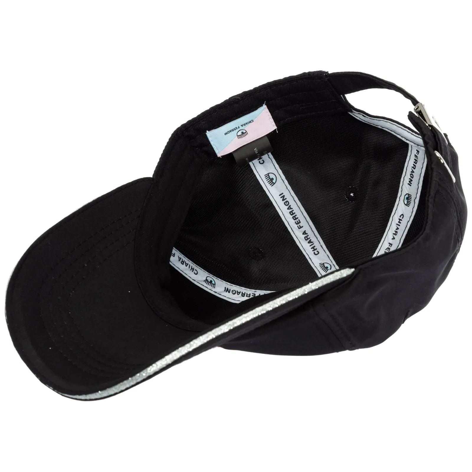 Chiara Ferragni Logo Patch Baseball Cap