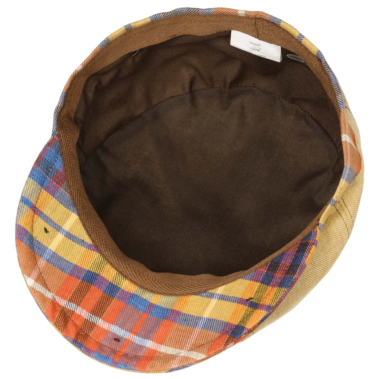City Bic Linen Flat Cap by Lierys