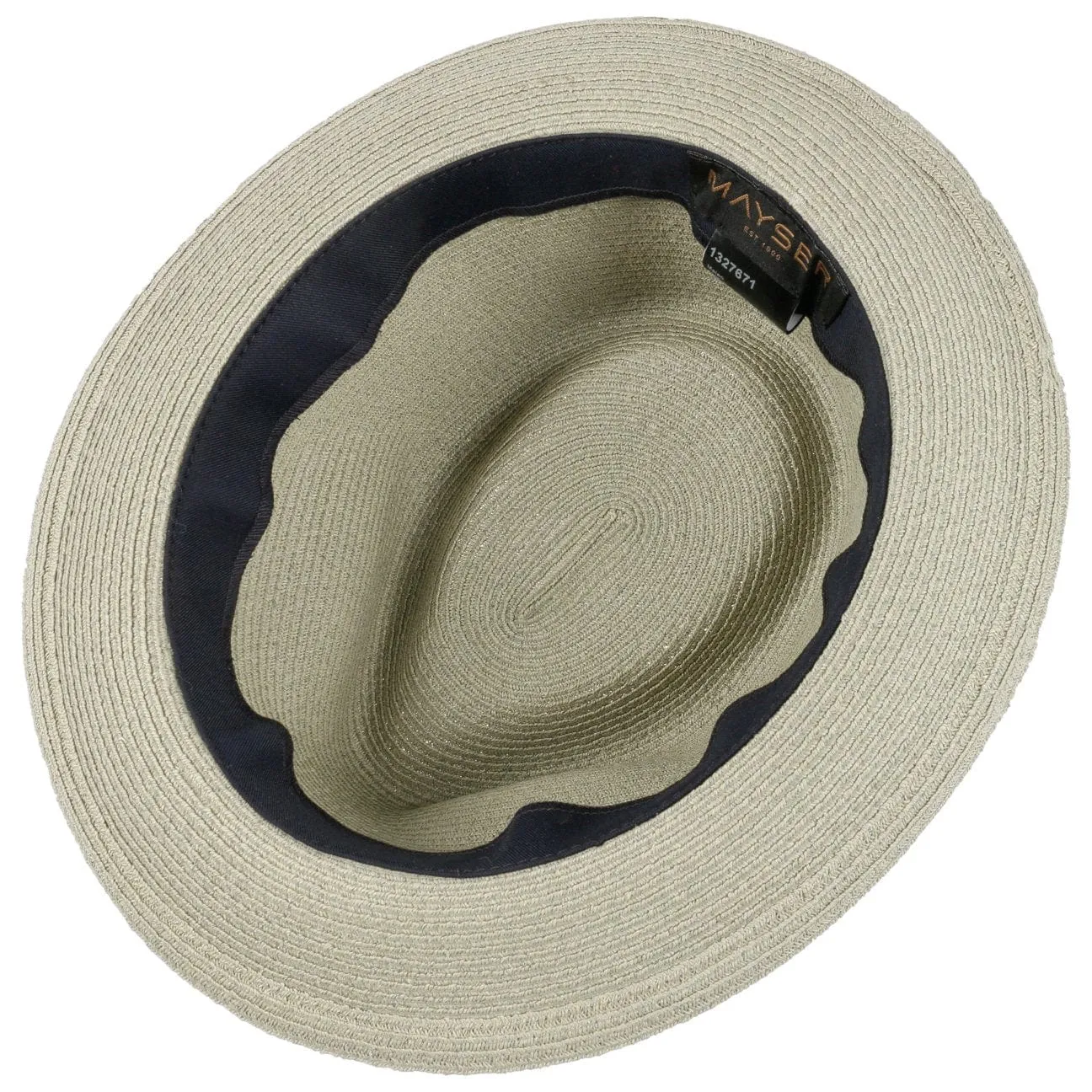 Classic Maleo Trilby Straw Hat by Mayser