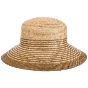 Clea Twotone Straw Hat by Mayser