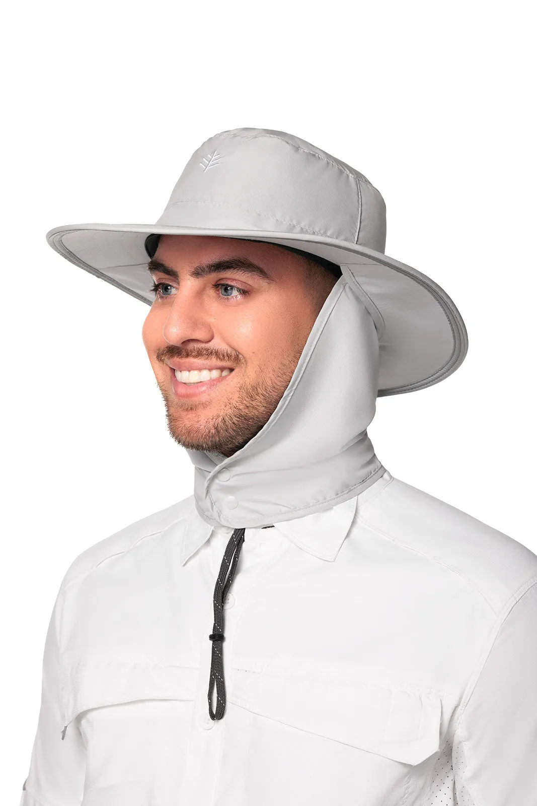 Convertible Boating Hat | Light Grey