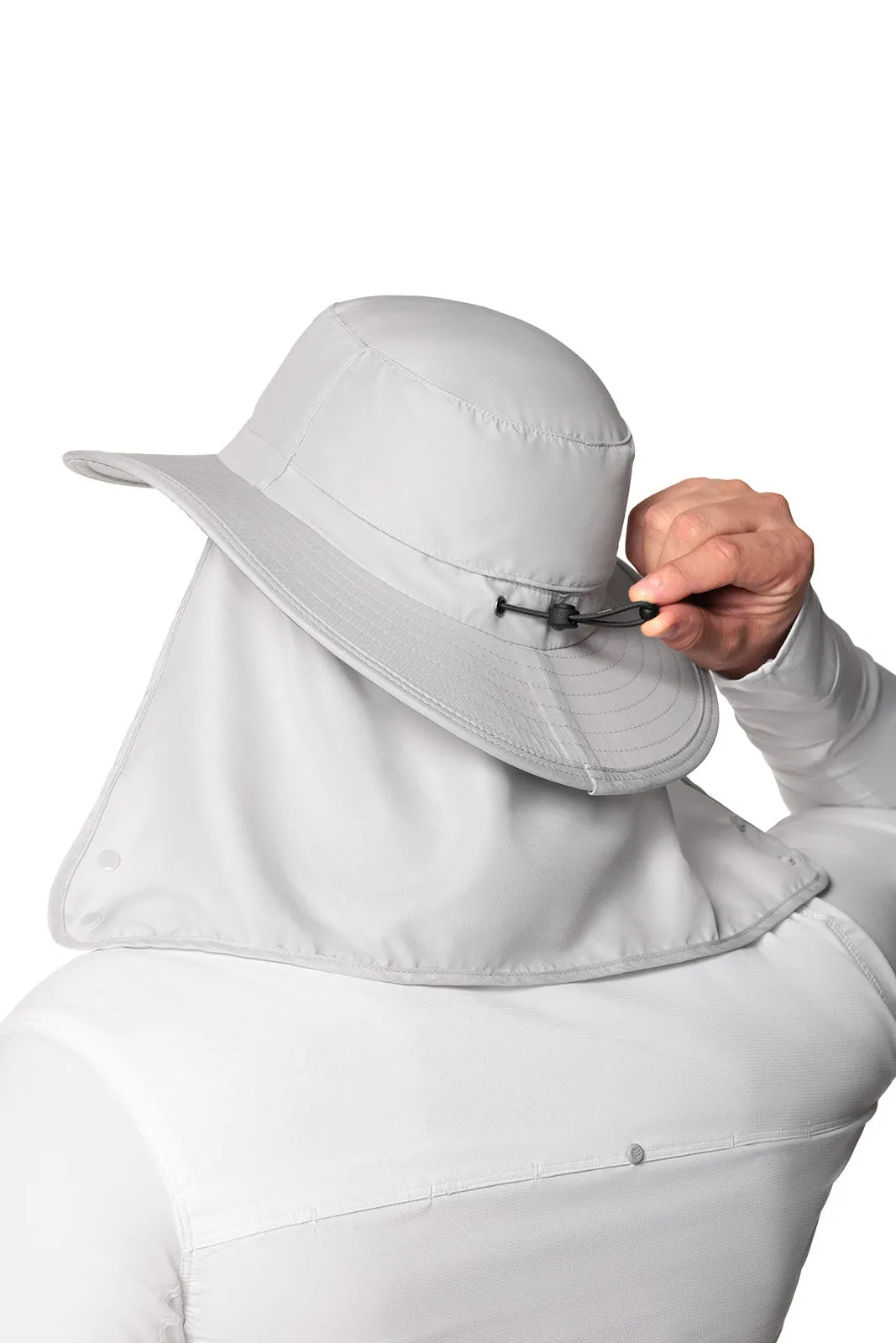 Convertible Boating Hat | Light Grey