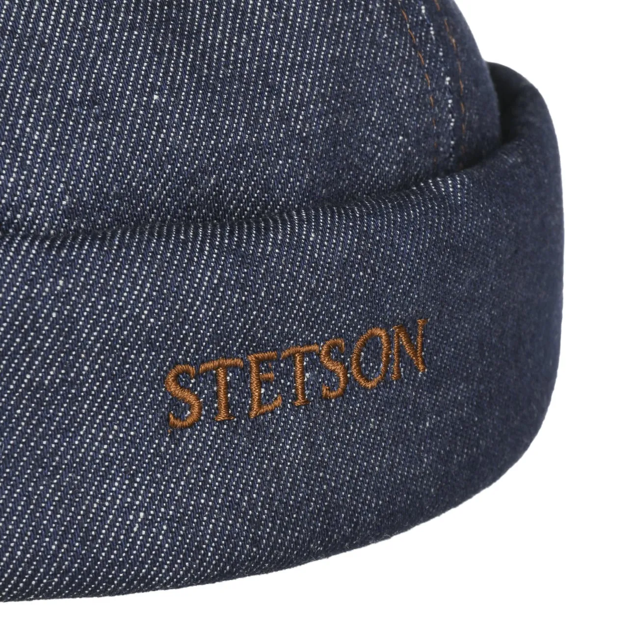 Danvick Denim Docker Hat by Stetson