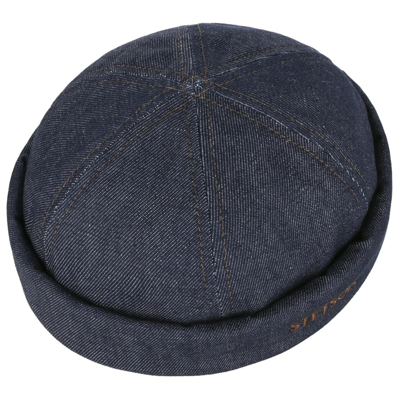Danvick Denim Docker Hat by Stetson