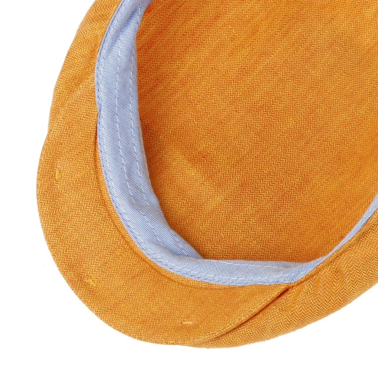 Descott Linen Flat Cap by Stetson