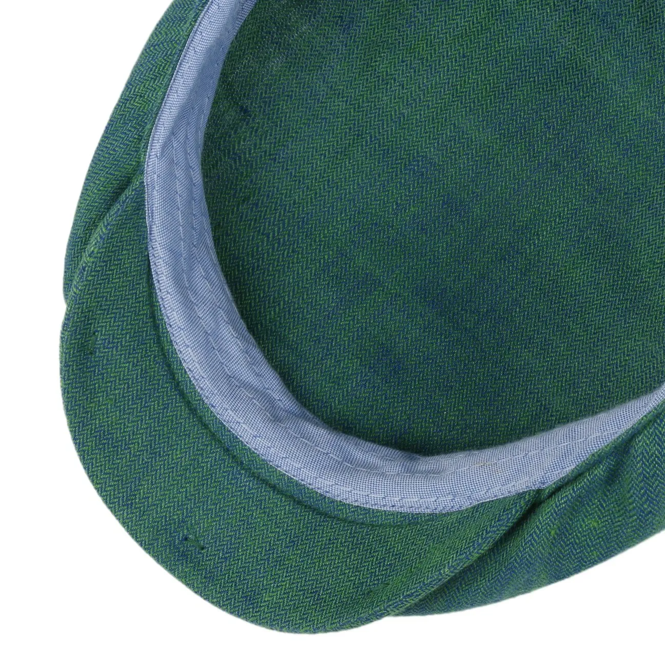 Descott Linen Flat Cap by Stetson