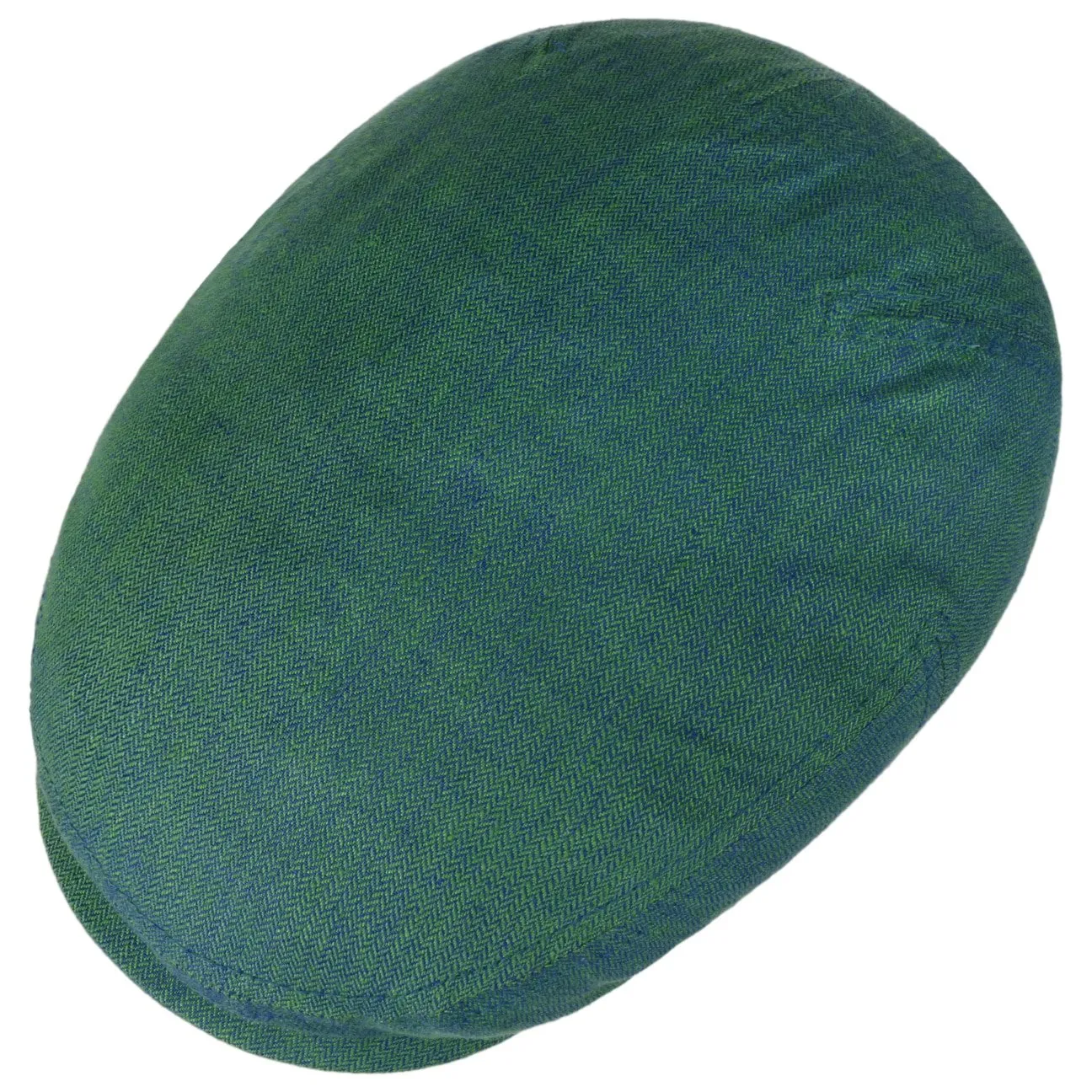 Descott Linen Flat Cap by Stetson