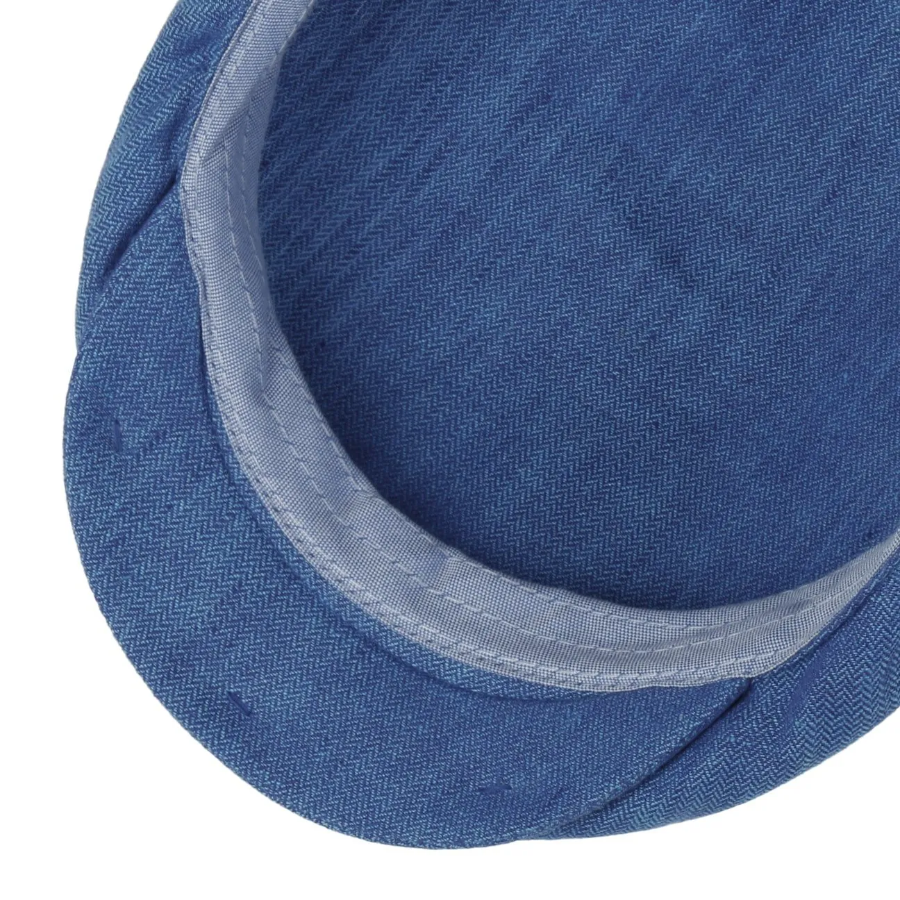 Descott Linen Flat Cap by Stetson