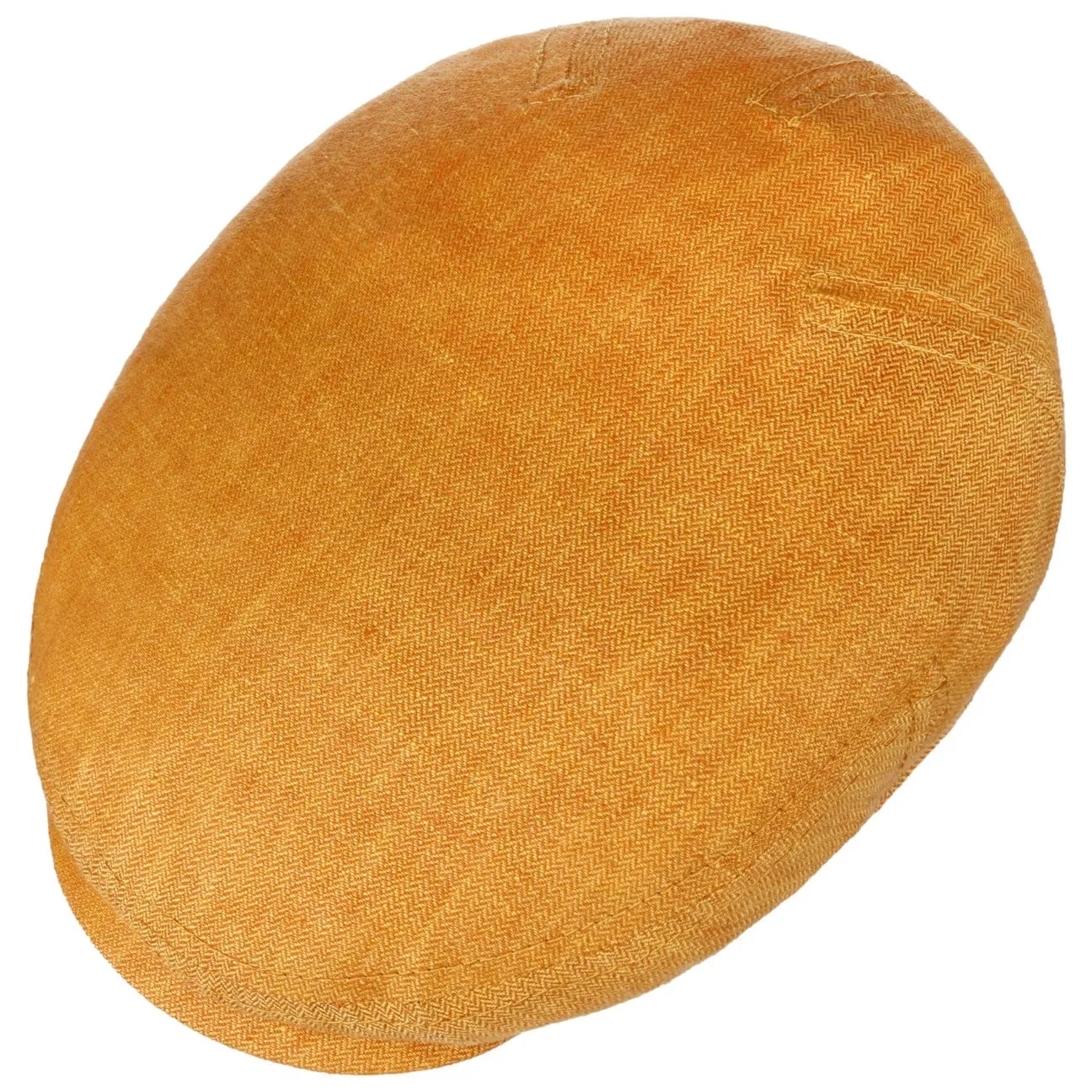 Descott Linen Flat Cap by Stetson