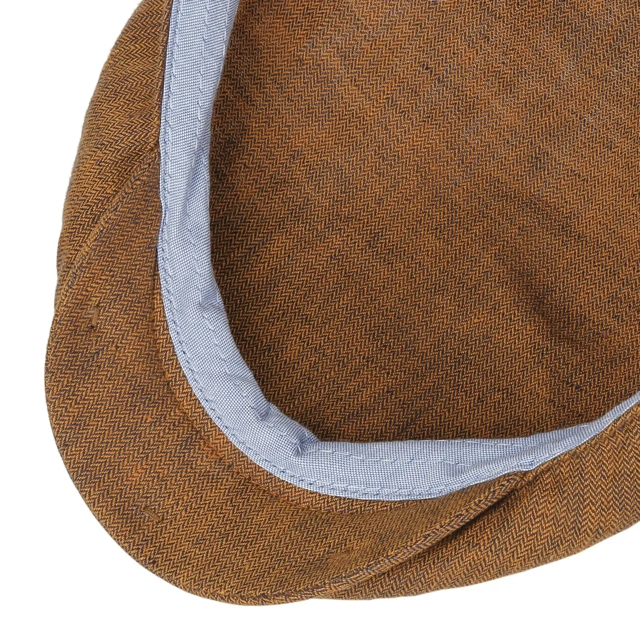 Descott Linen Flat Cap by Stetson