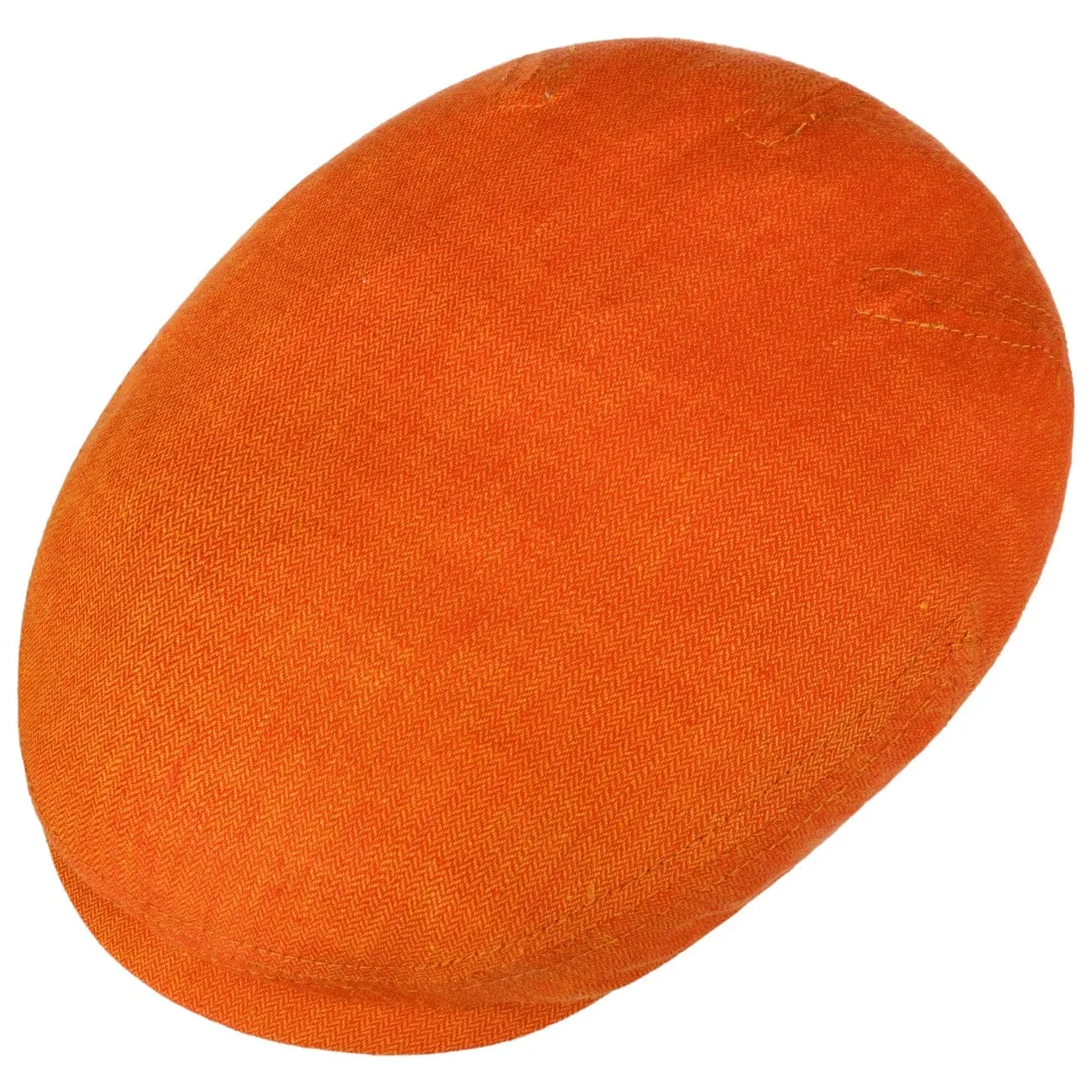 Descott Linen Flat Cap by Stetson