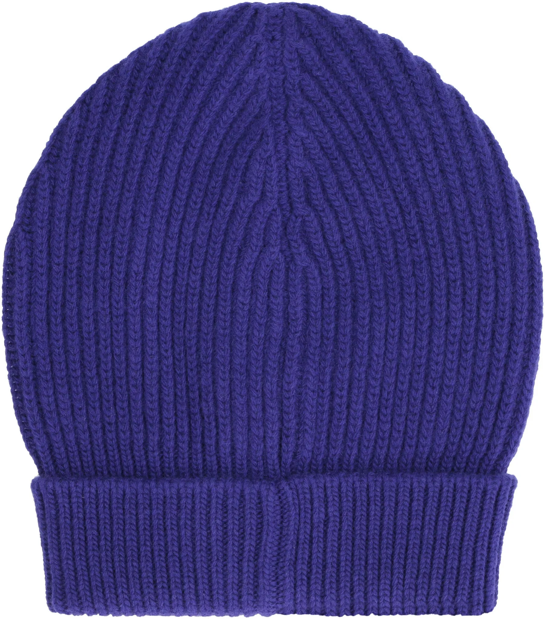 Dolce & Gabbana Logo Patch Rib-Knit Beanie