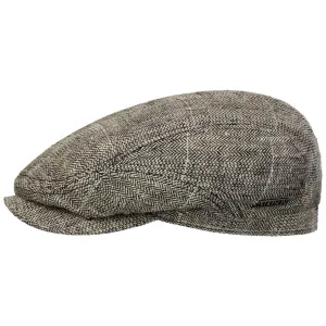 Driver Cap Linen/Silk Herringbone by Stetson