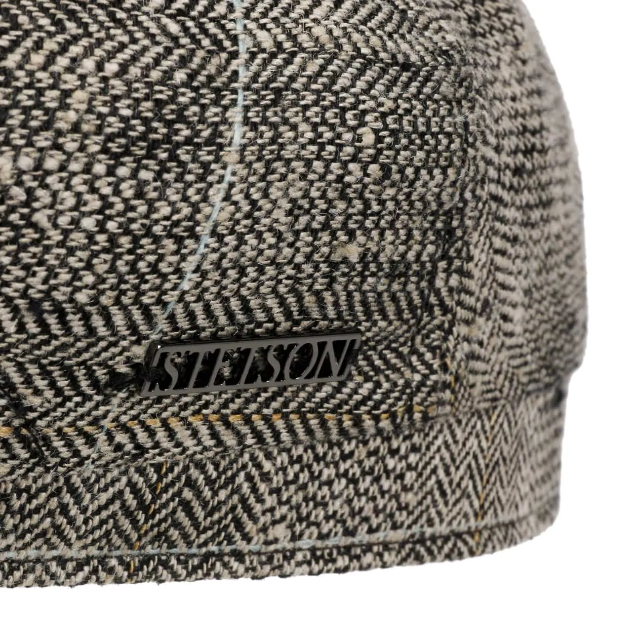 Driver Cap Linen/Silk Herringbone by Stetson