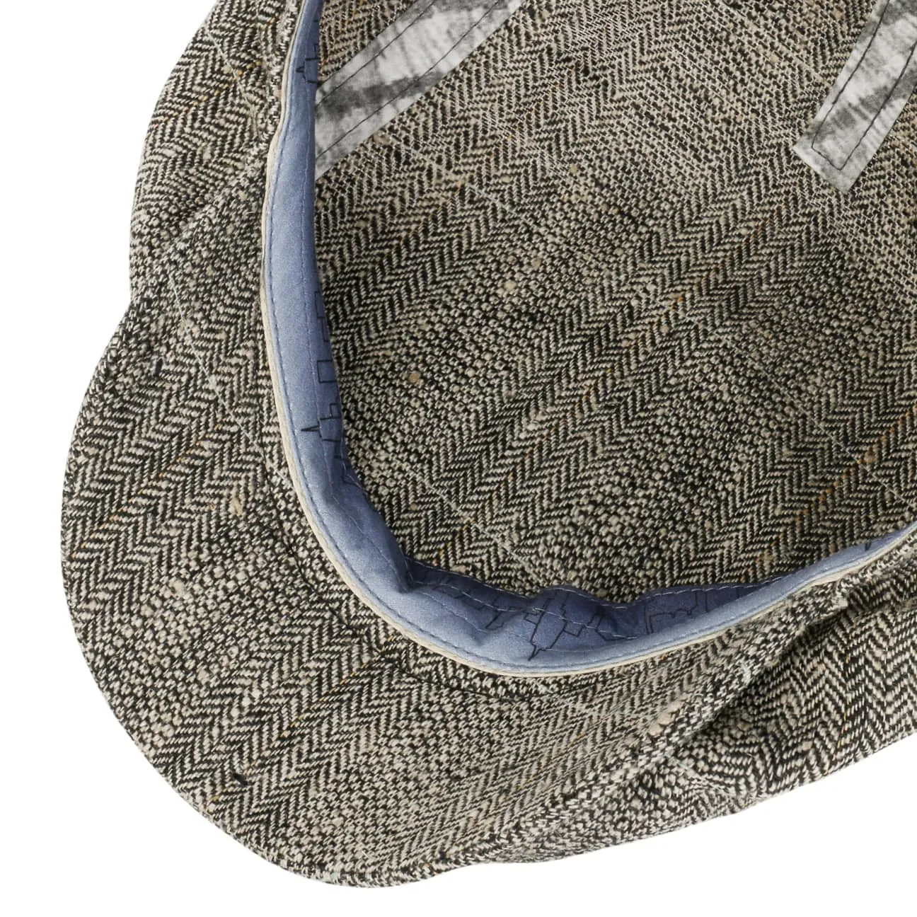 Driver Cap Linen/Silk Herringbone by Stetson