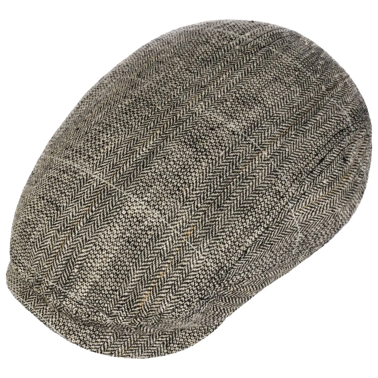 Driver Cap Linen/Silk Herringbone by Stetson