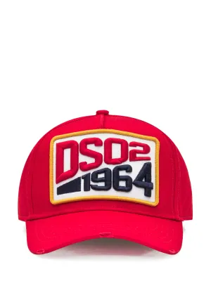 Dsquared2 1964 Logo Patch Distressed Cap