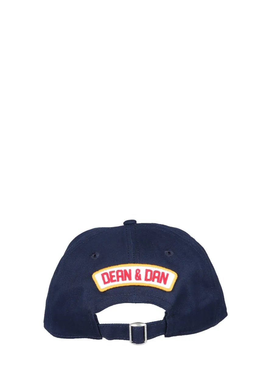 Dsquared2 1964 Logo Patch Distressed Cap