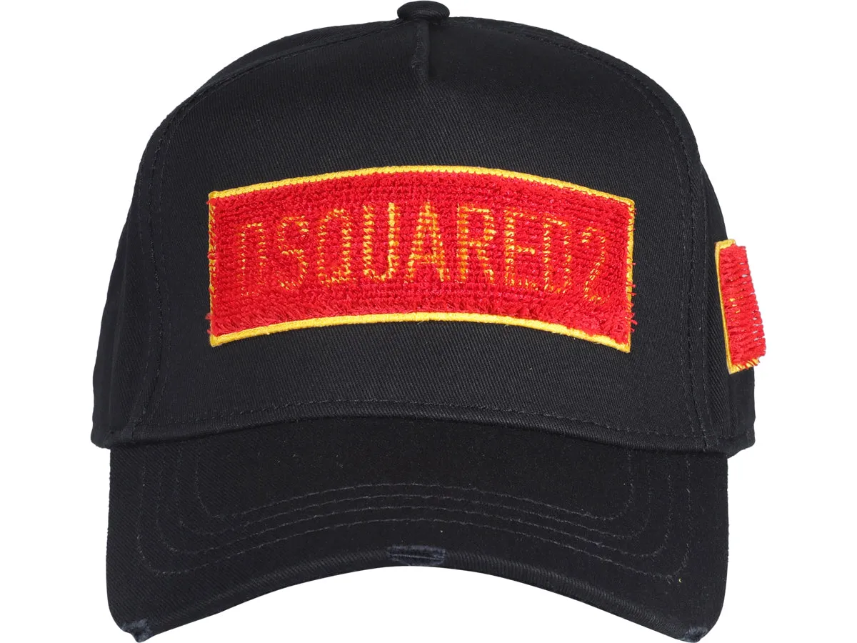 Dsquared2 Logo Patch Baseball Cap