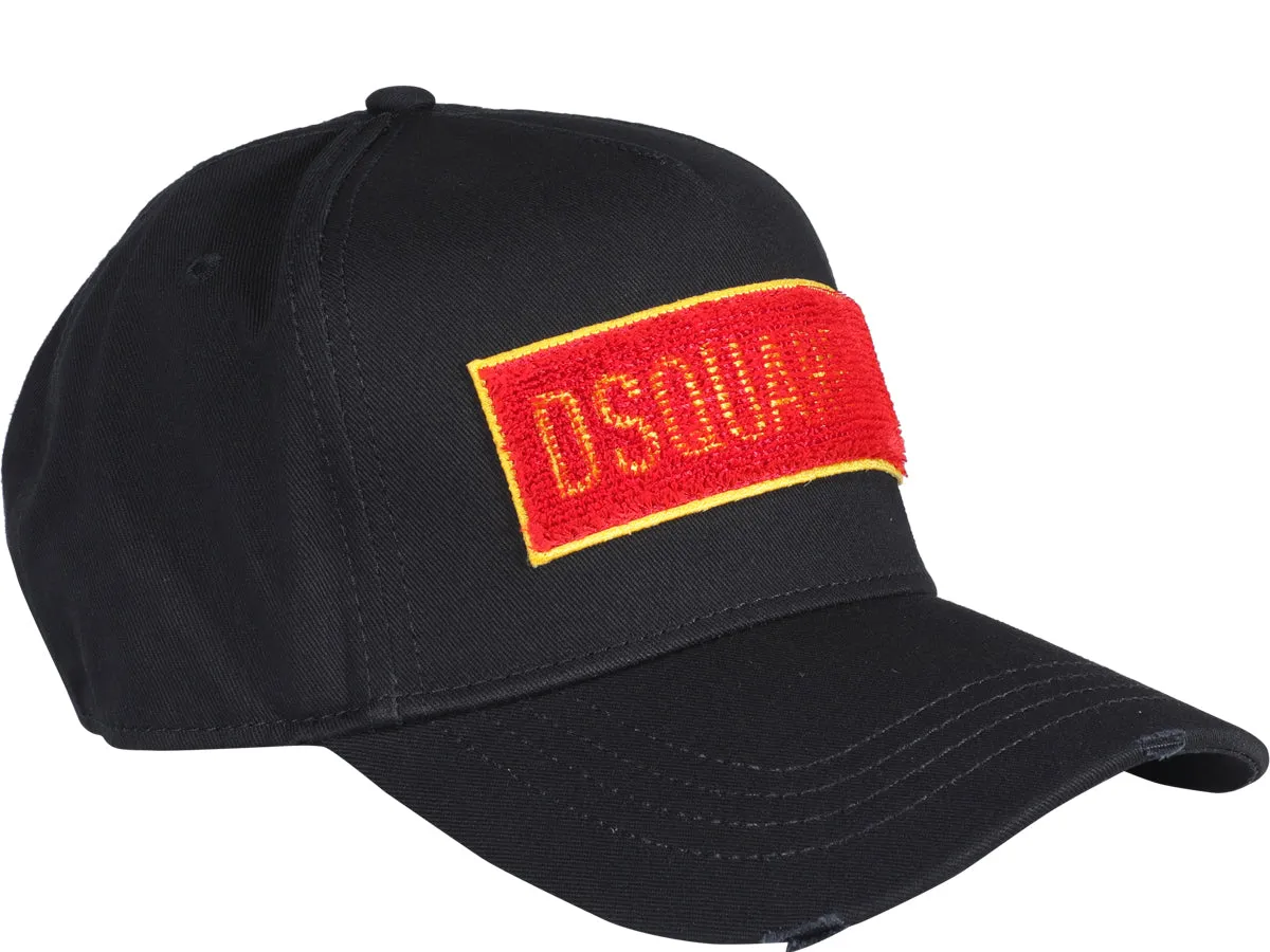 Dsquared2 Logo Patch Baseball Cap