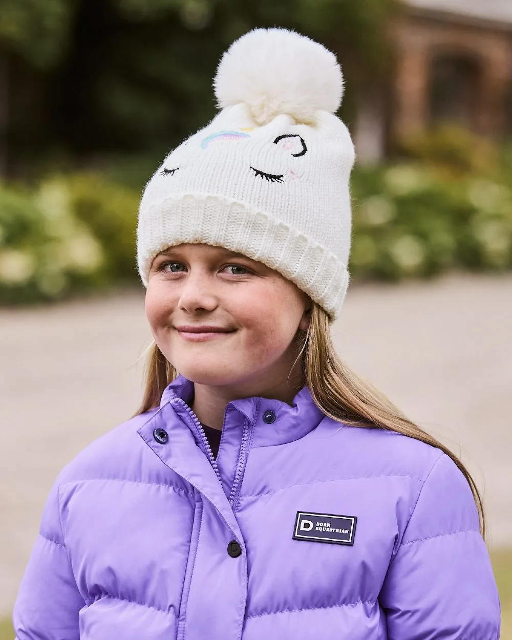 Dublin Childrens Embroidered Unicorn Beanie