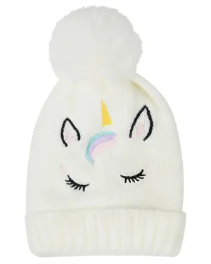 Dublin Childrens Embroidered Unicorn Beanie