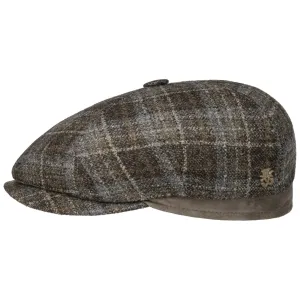 Emil Wool Check Flat Cap Zechbauer by Mayser