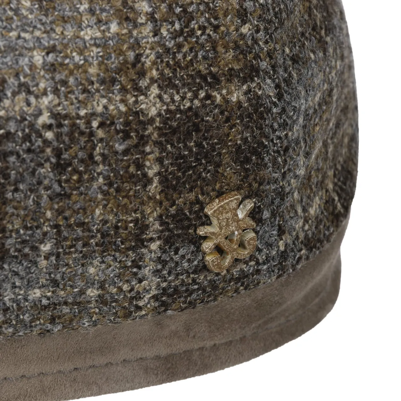 Emil Wool Check Flat Cap Zechbauer by Mayser